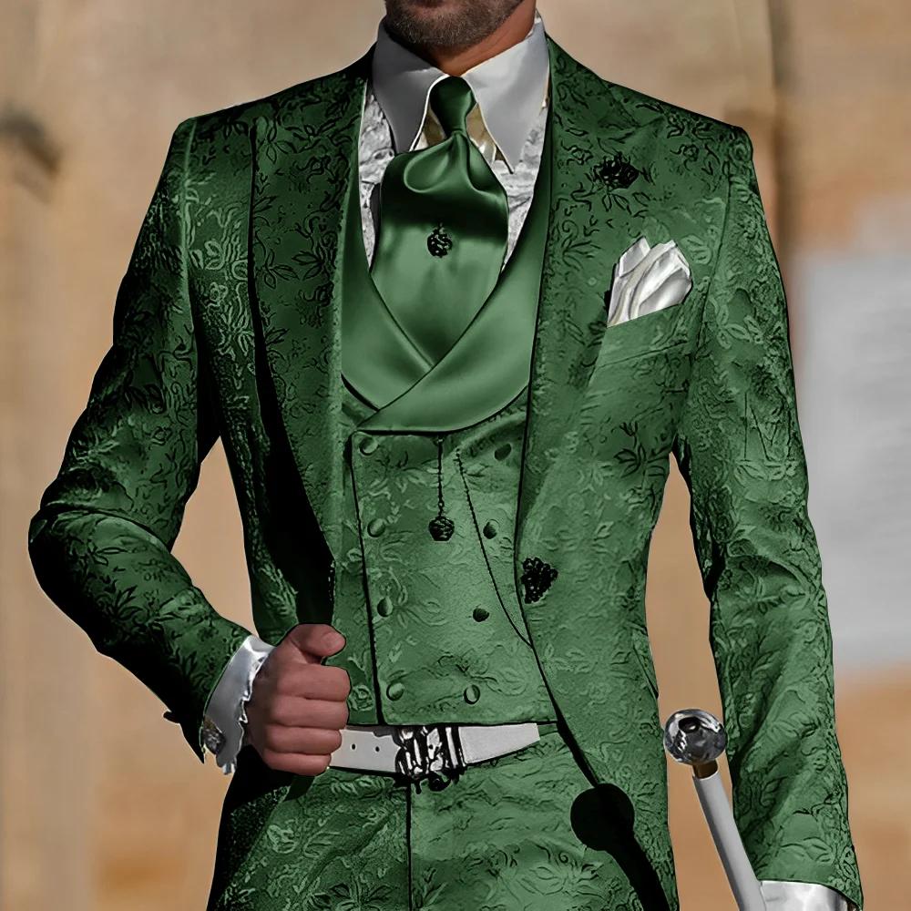 Costume Jacquard pour hommes