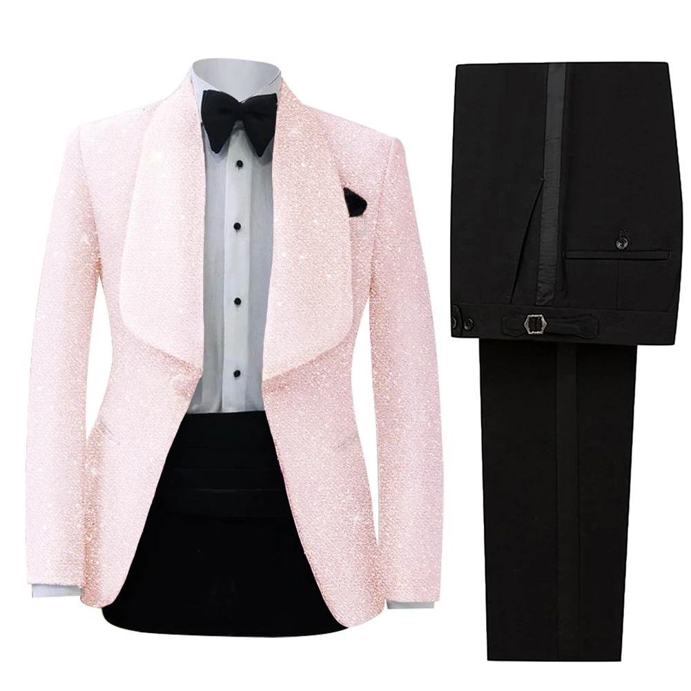 Costume Homme 2 Pièces en Velours