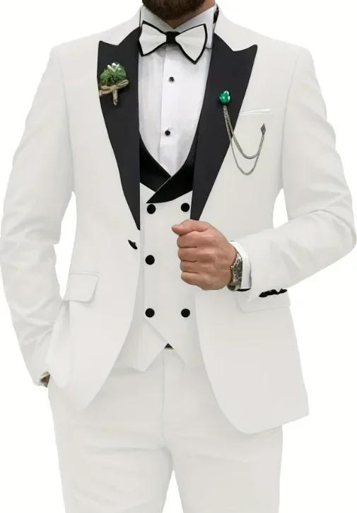 Costume Trois Pièces Décontracté pour Homme