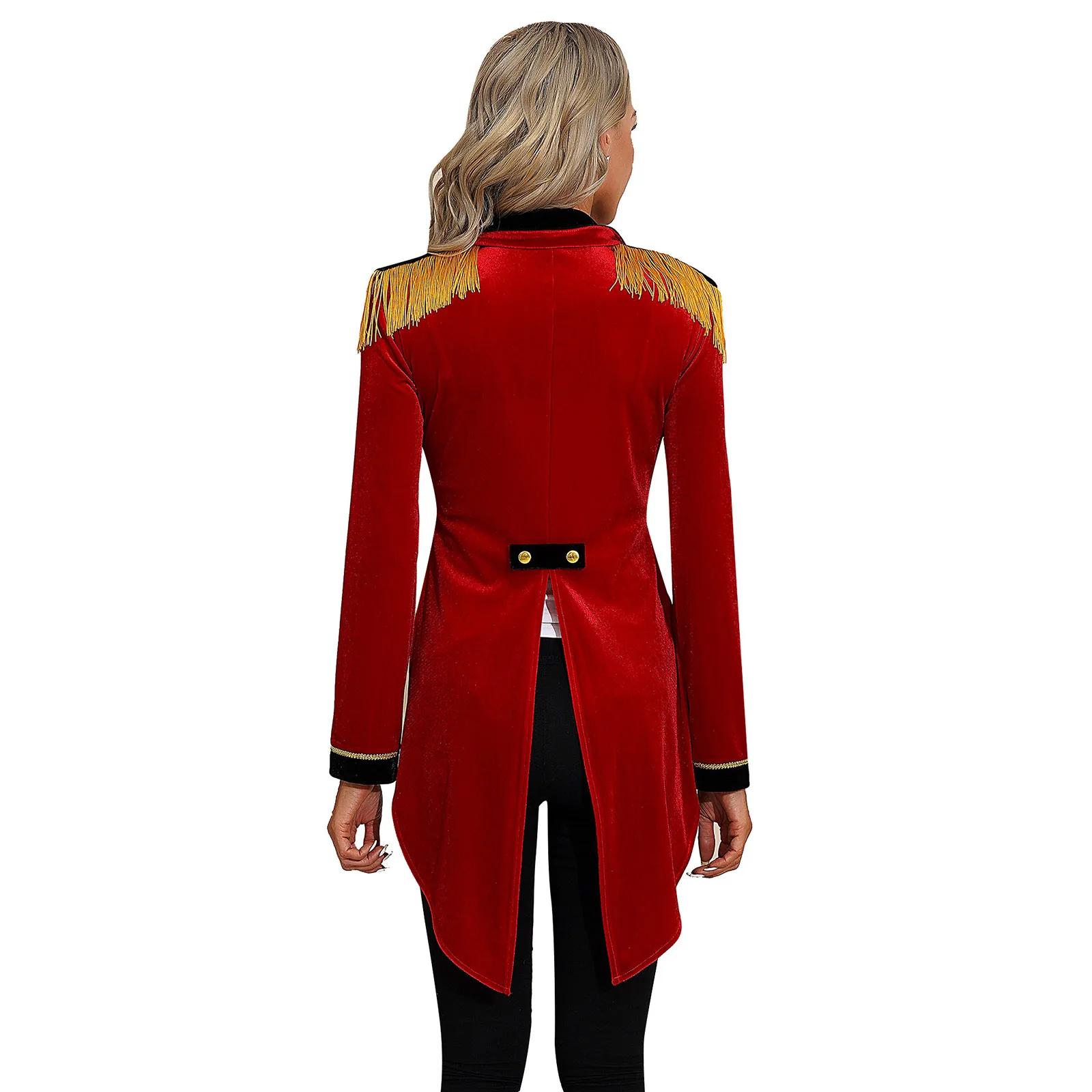 Costume de smoking en velours LYus pour femme