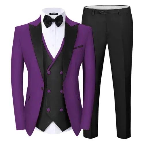 Nouvel ensemble de costume trois pièces pour homme