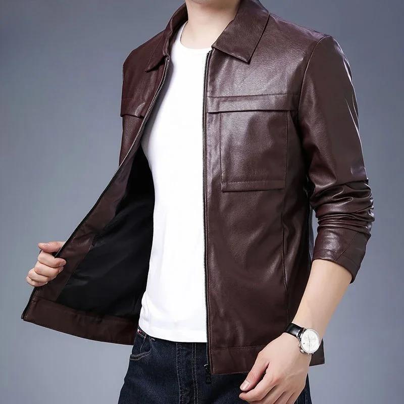 Veste Courte Grise à Boutonnage Simple pour Homme
