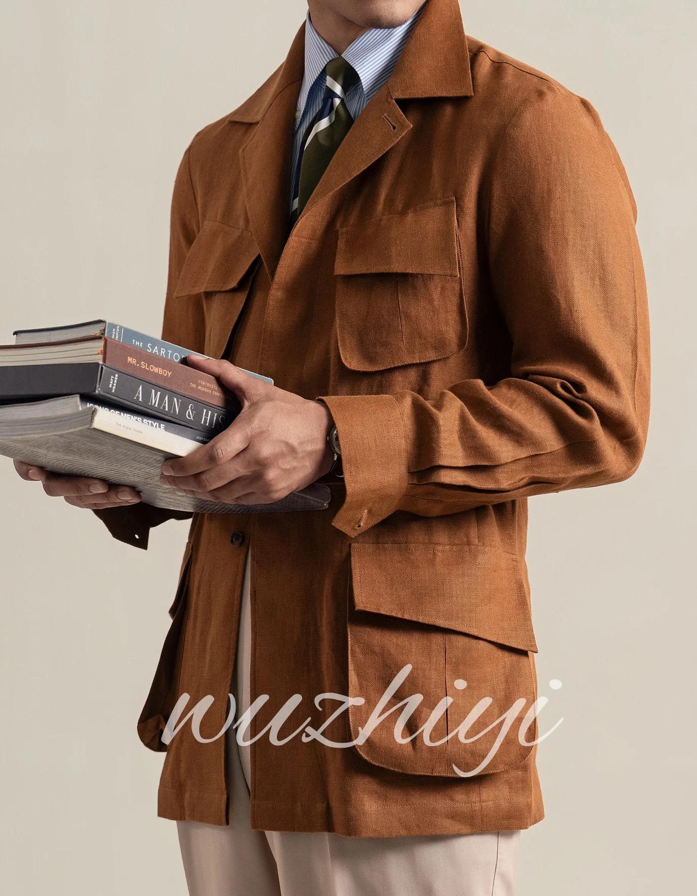 Costumes vintage orange pour hommes
