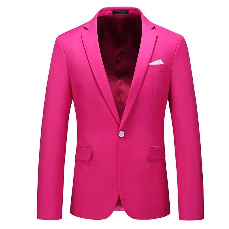 Veste de costume pour homme vert vif