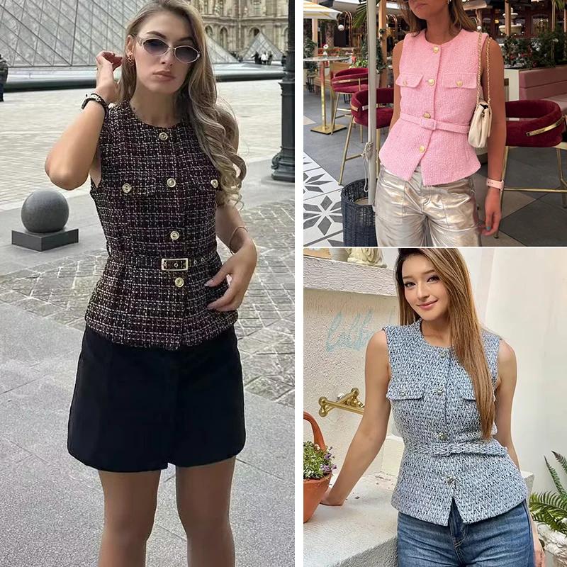 Gilets vestes automne femmes 2025 nouveau Chic Simple mince