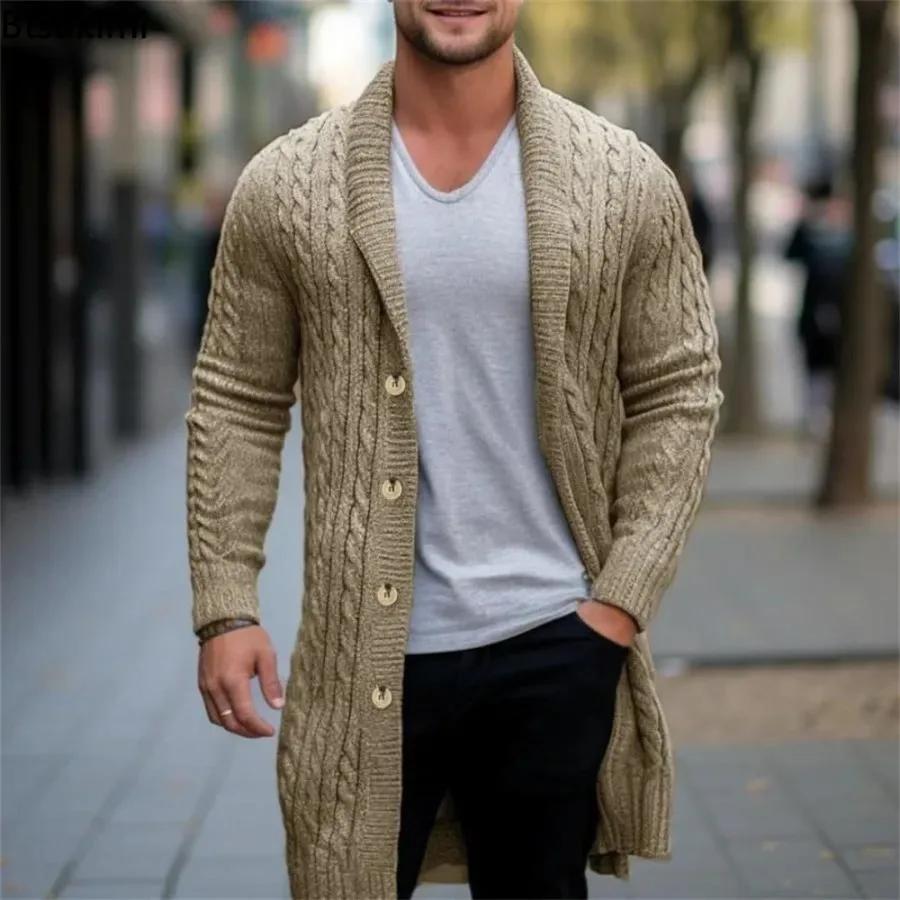 Veste Cardigan en tricot pour hommes