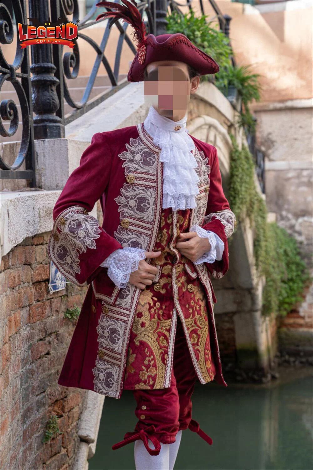 Costume victorien médiéval pour hommes