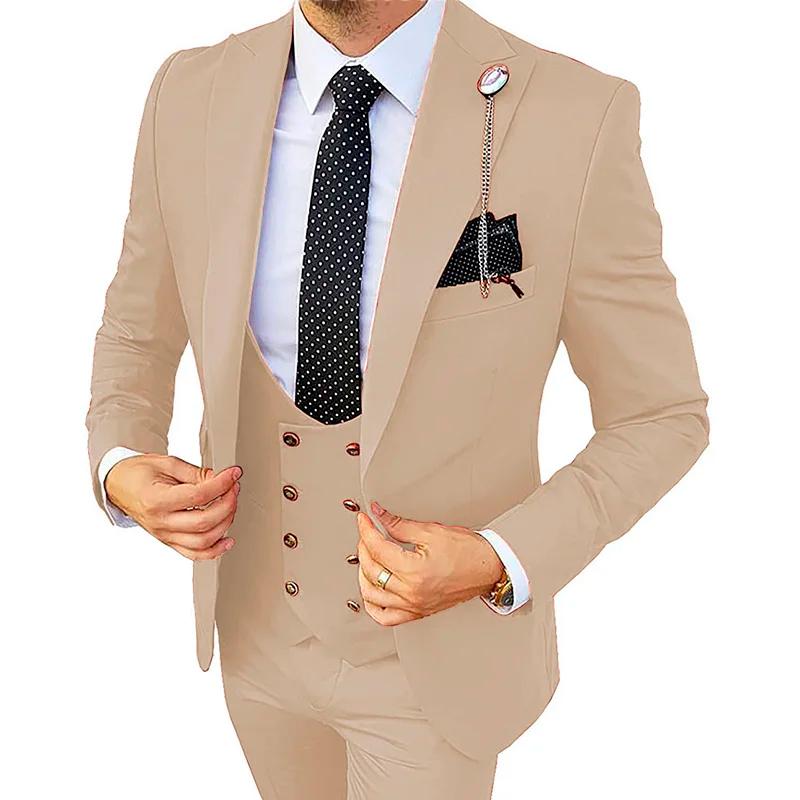 Costume de mariage 3 pièces pour Homme