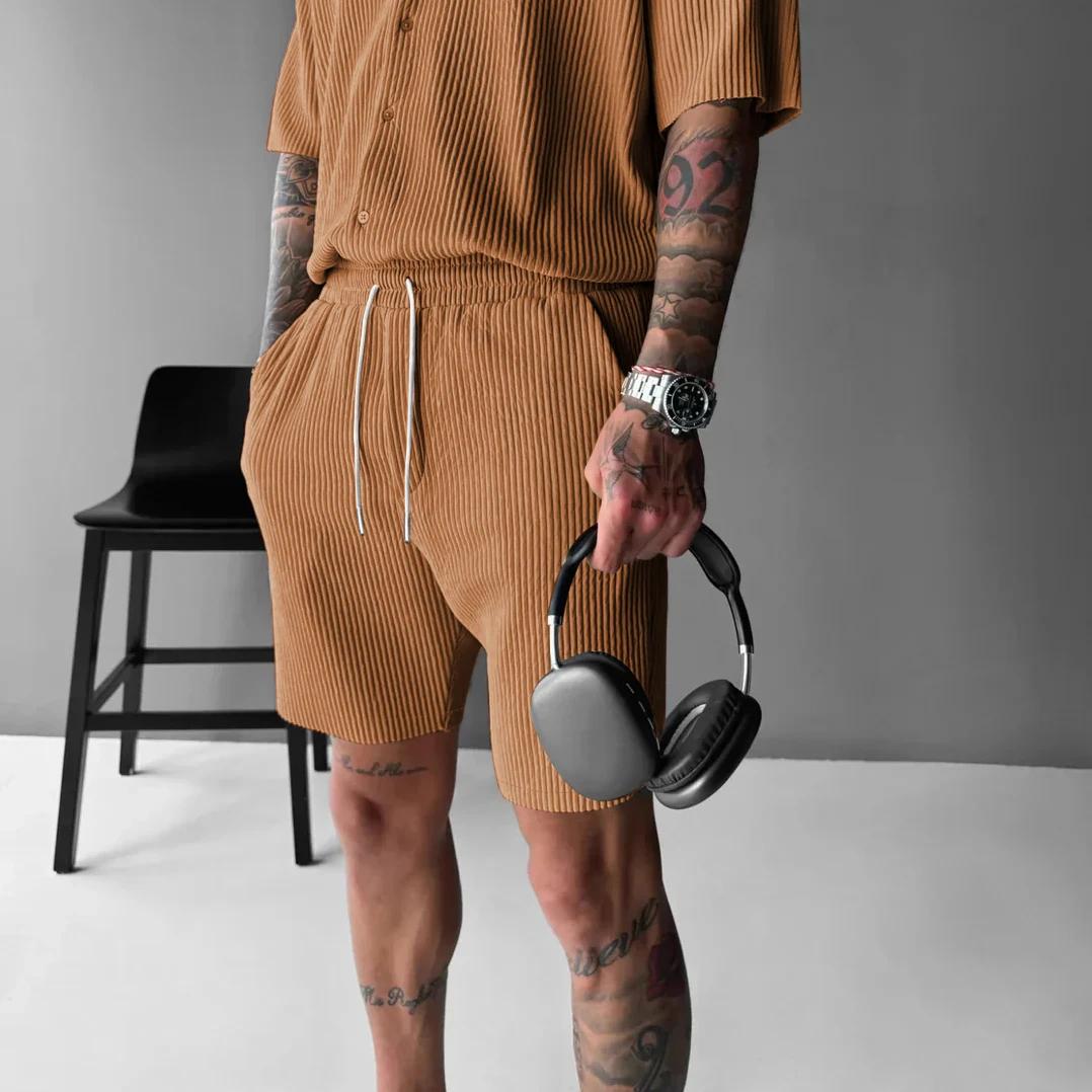 Costume en velours côtelé pour hommes
