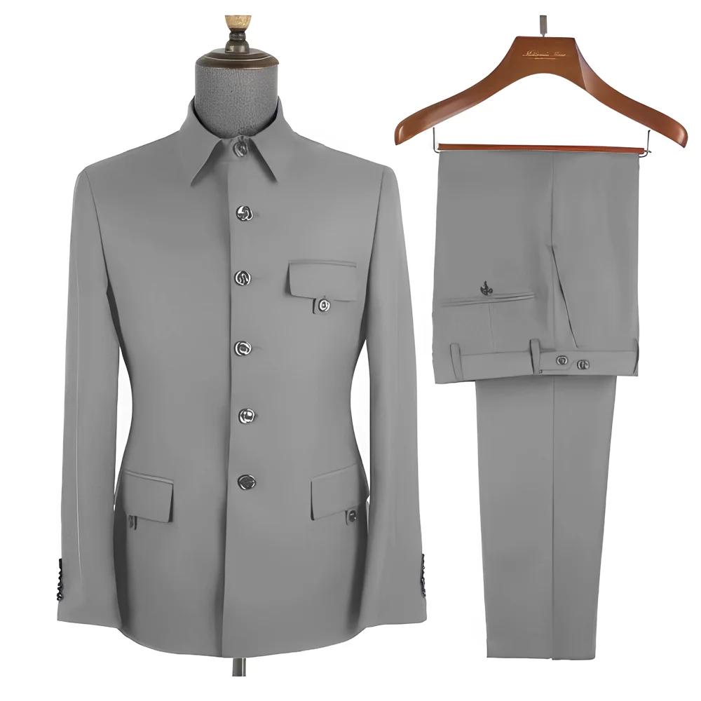 Costume formel bleu Royal pour hommes