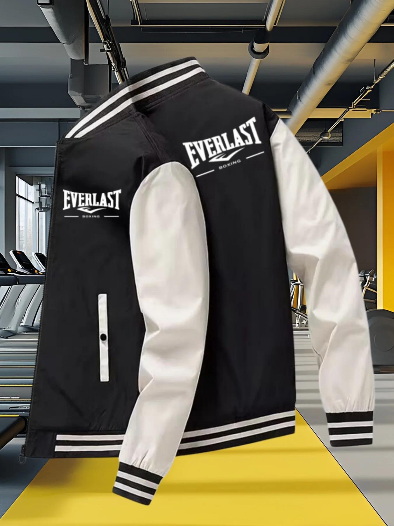 Blouson de baseball classique pour homme Printemps/Été 2026 – Veste décontractée à col montant style bomber léger