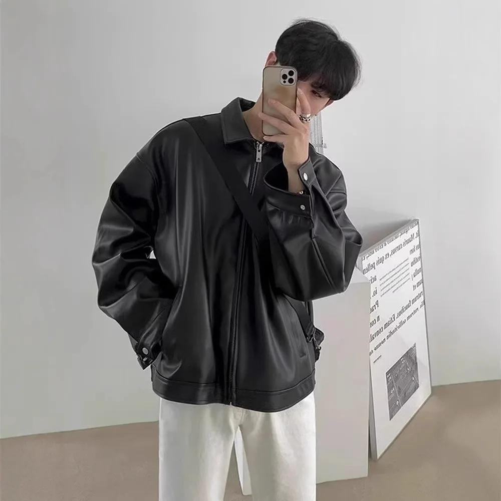 Veste en cuir pour hommes