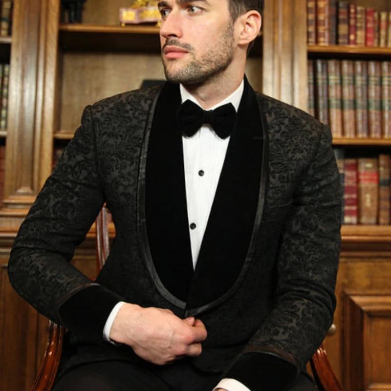 Veste de Mariage en Jacquard pour Homme