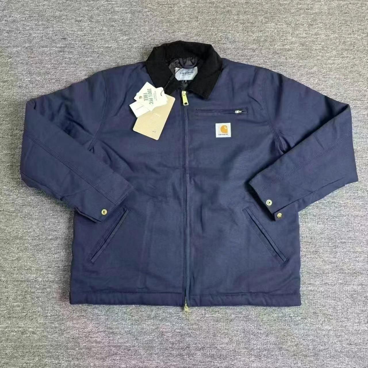 Veste en toile J97 Detroit Vintage en denim délavé style workwear