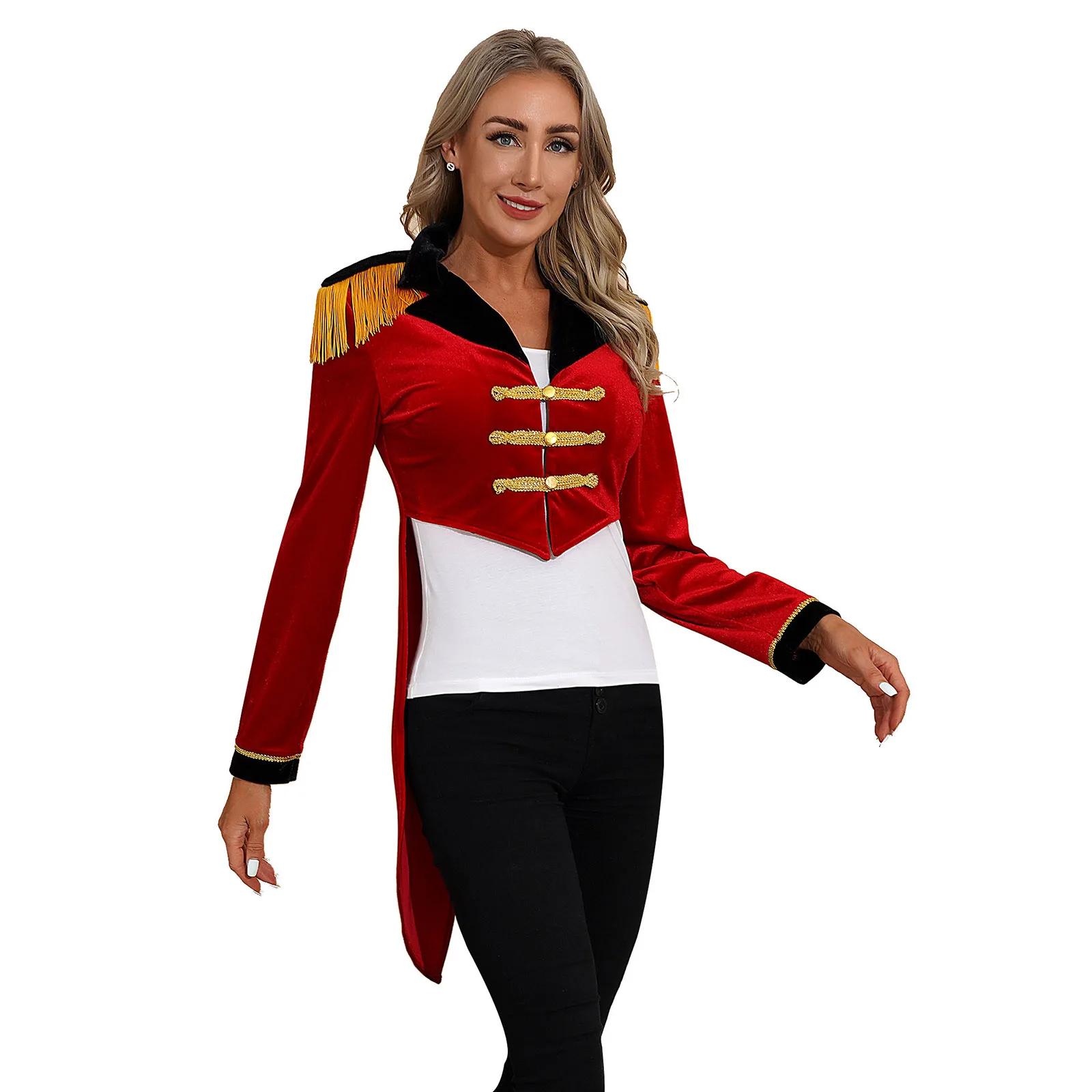 Costume de smoking en velours LYus pour femme