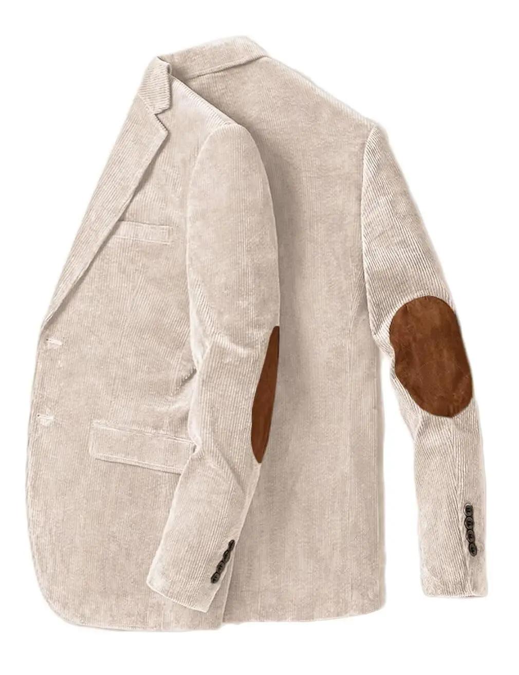 Blazer en velours côtelé pour hommes