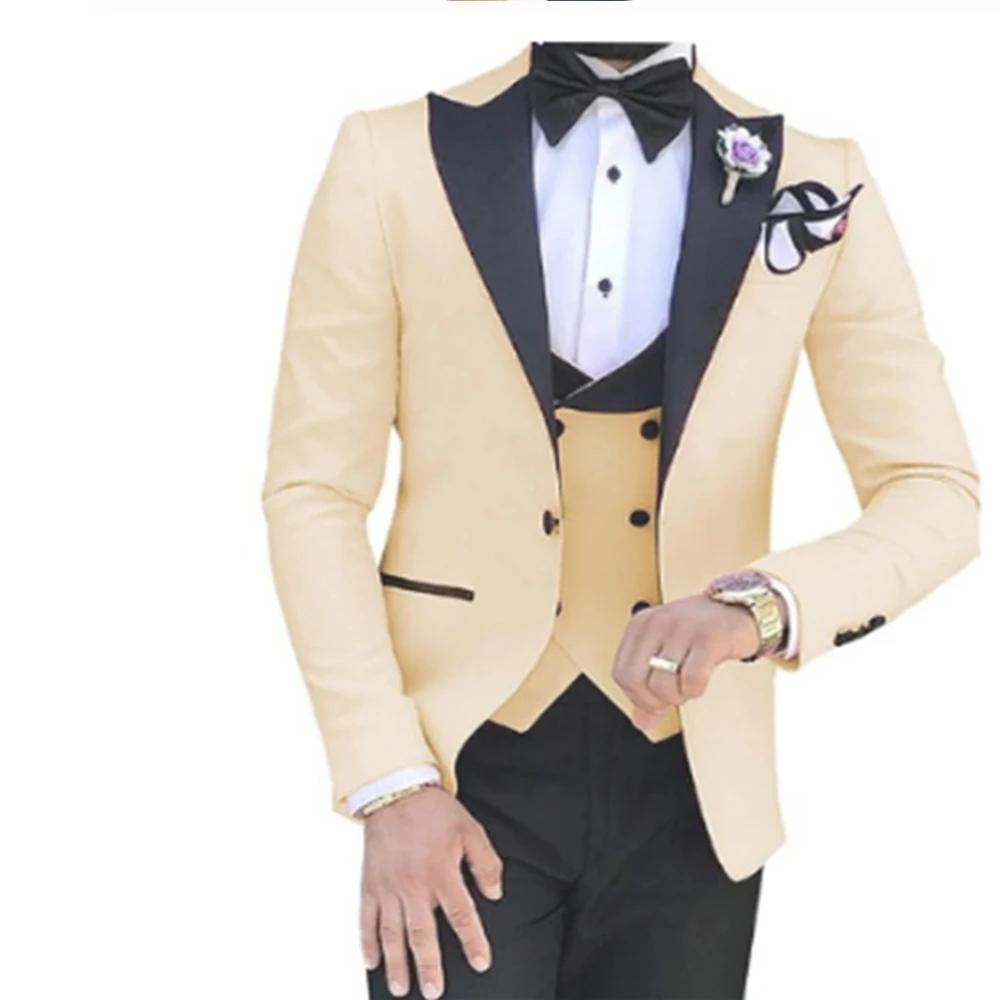 2023 hommes 3 pièces costumes