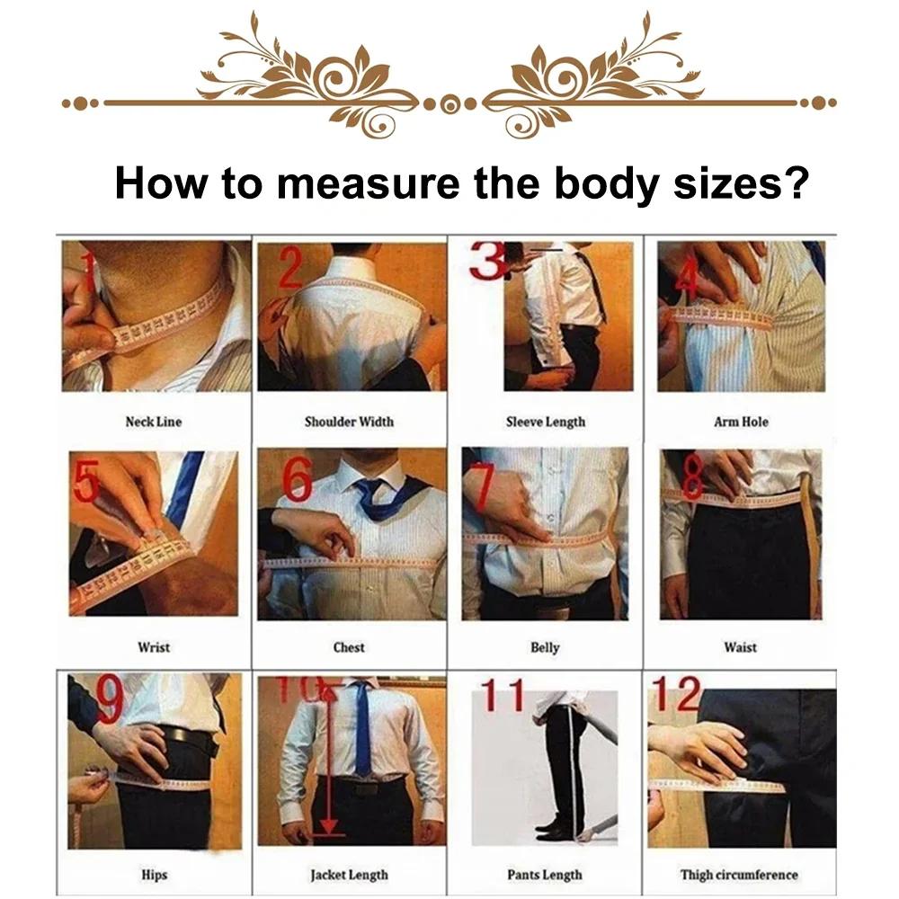 Costume de mariage 3 pièces pour homme