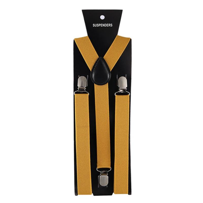 Hommes bretelles pour pantalons vêtements accessoires adulte homme chemise robe femmes fête de mariage jarretelle