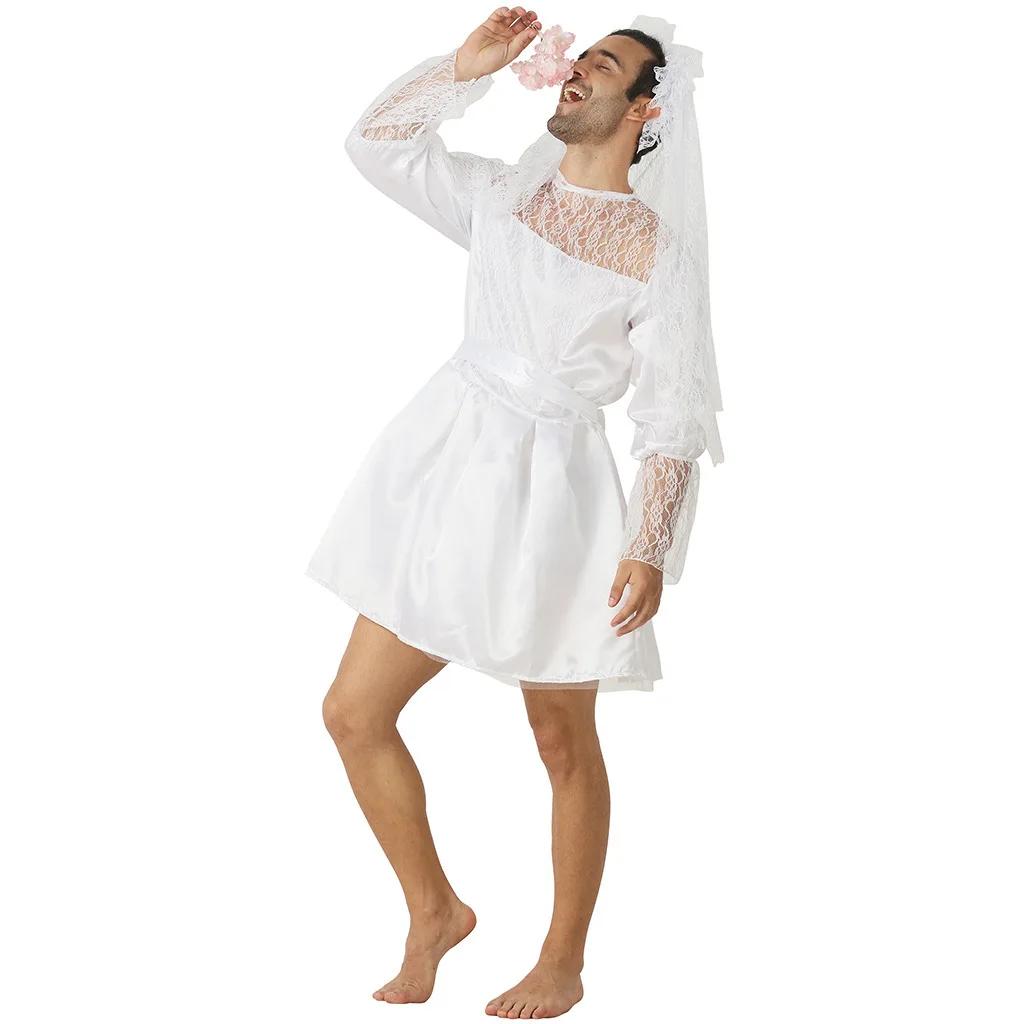 Costume de marié blanc pour homme