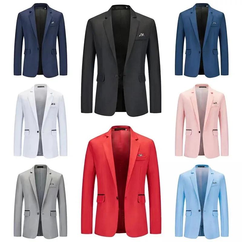 Veste de costume décontractée pour hommes