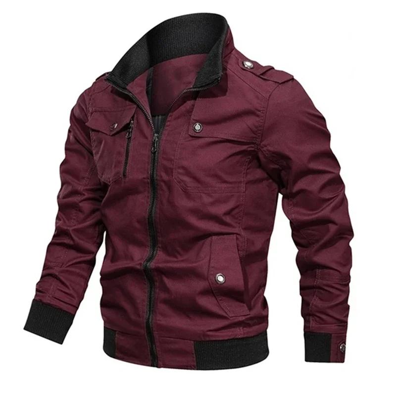Bomber veste hommes mode décontracté coupe-vent