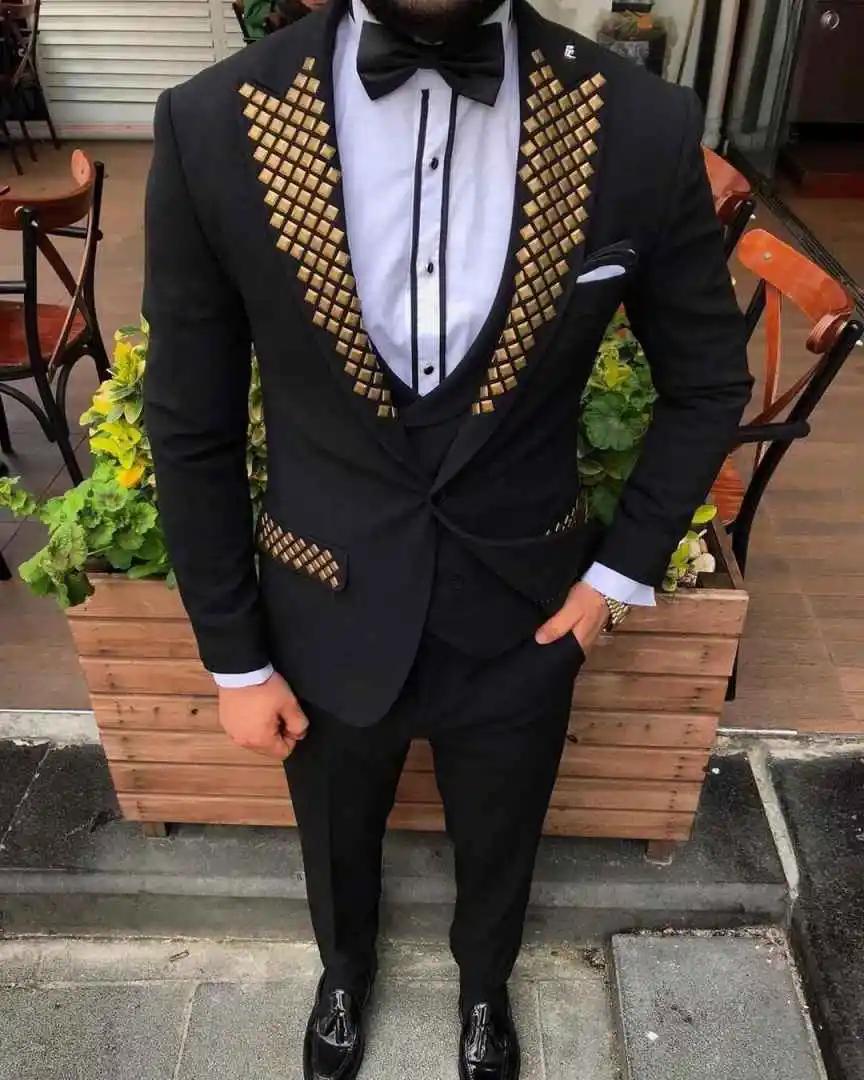 Costume de mariage moderne pour homme