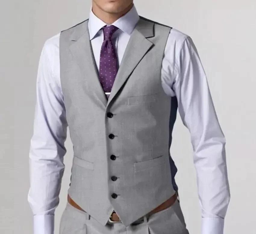 Costume gris formel pour hommes