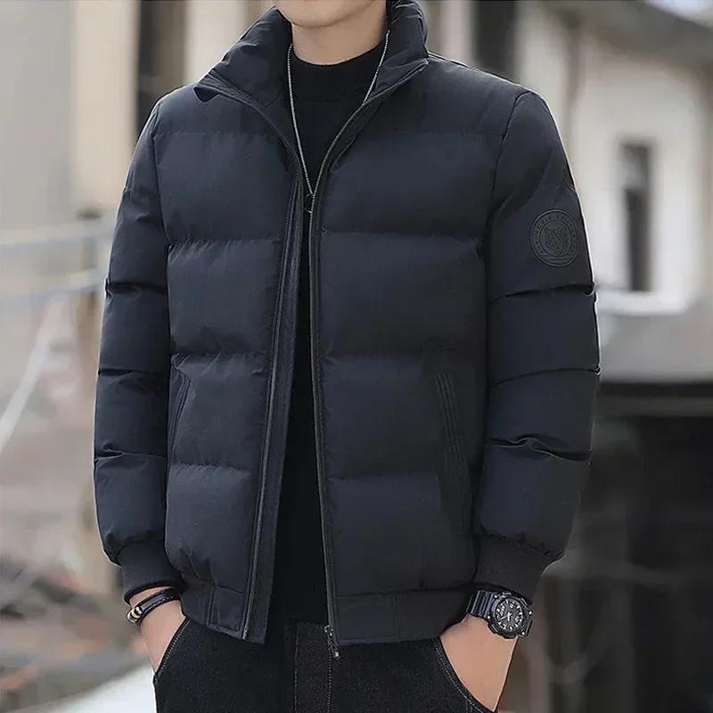 Veste chaude en coton pour hommes - Tendance de la mode hiver 2025