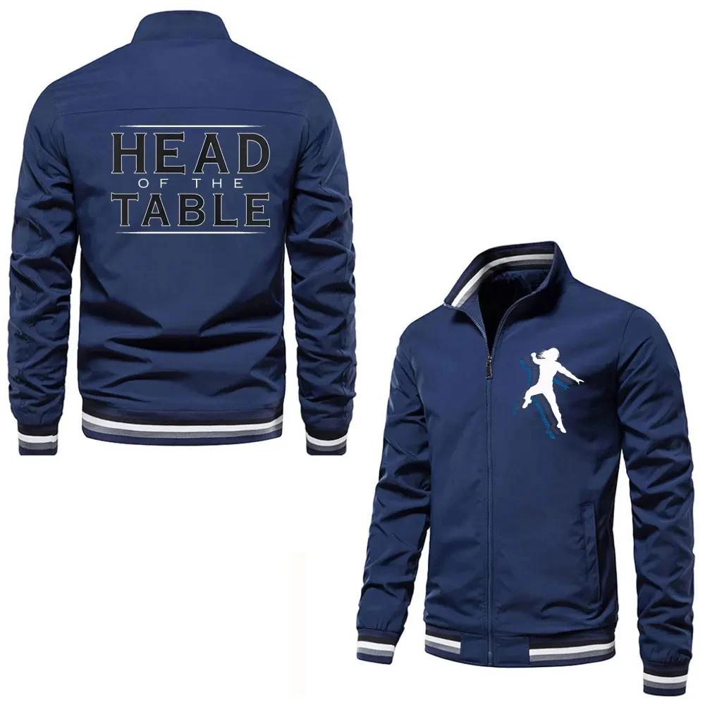 Veste coupe-vent avec fermeture éclair pour homme