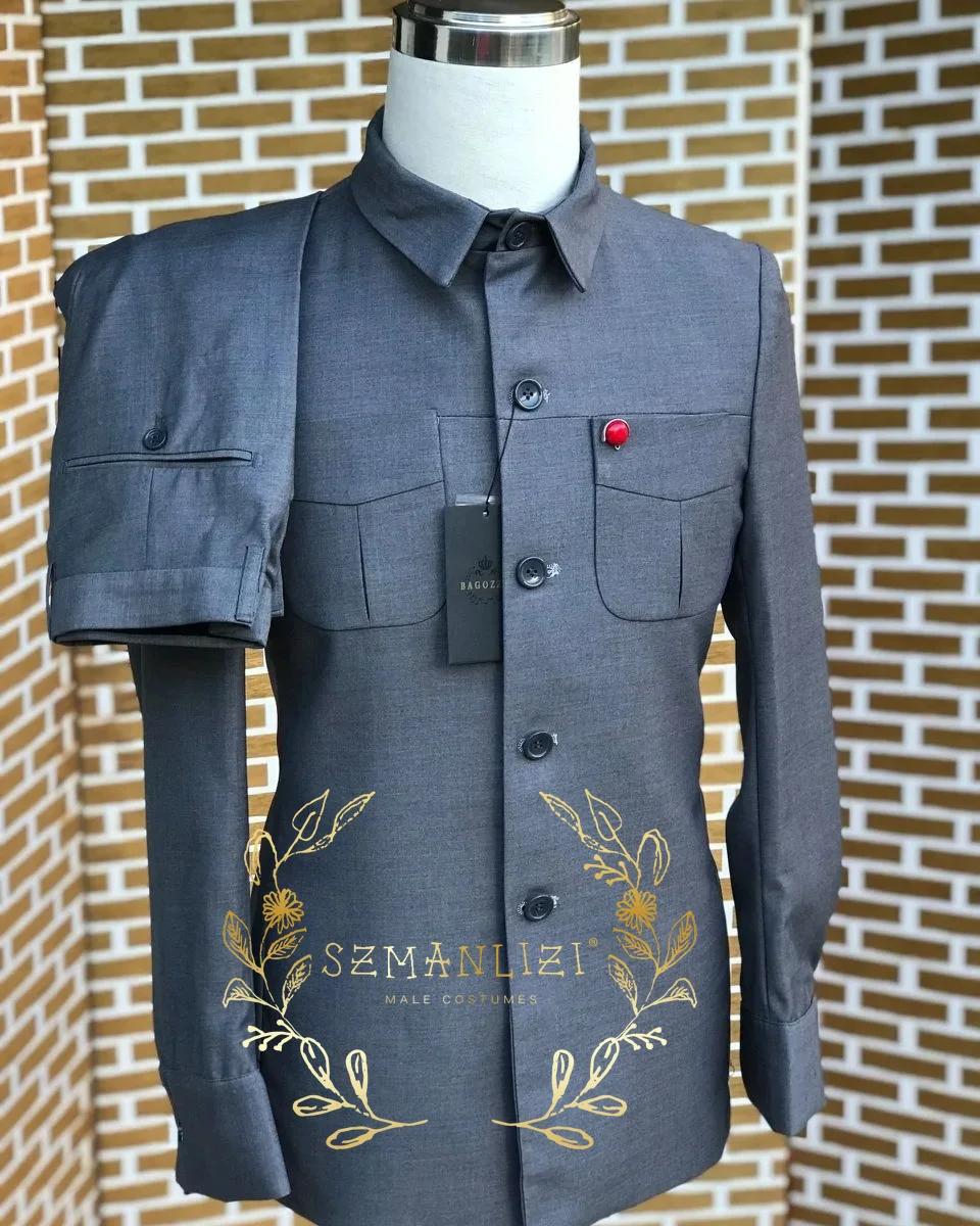 Costumes gris pour hommes