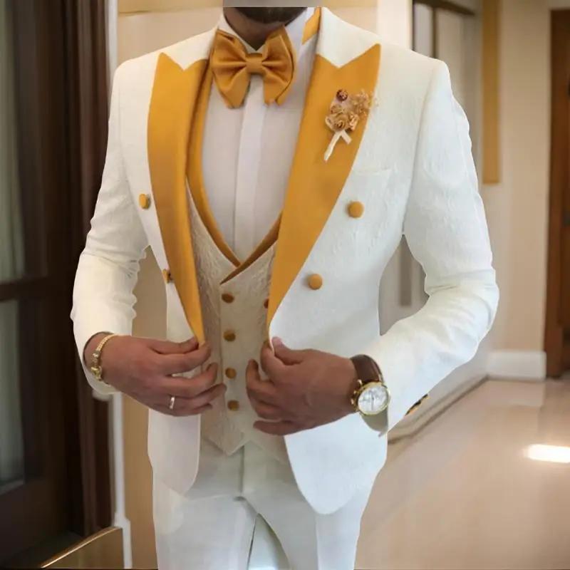 Costumes de mariage floraux pour hommes