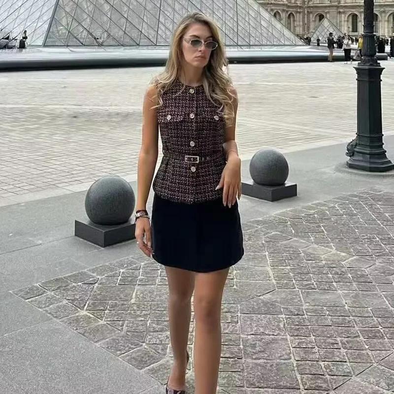 Gilets vestes automne femmes 2025 nouveau Chic Simple mince