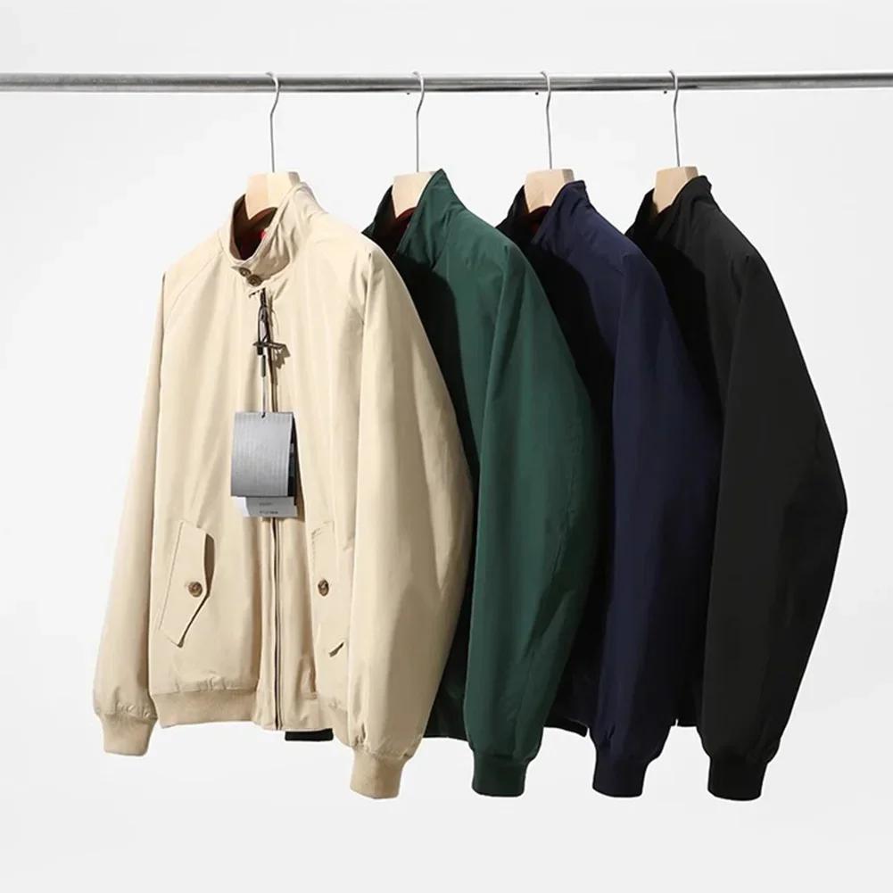 Veste pour les vacances manteau à col montant vêtements d'extérieur pour hommes activités décontractées 2XL