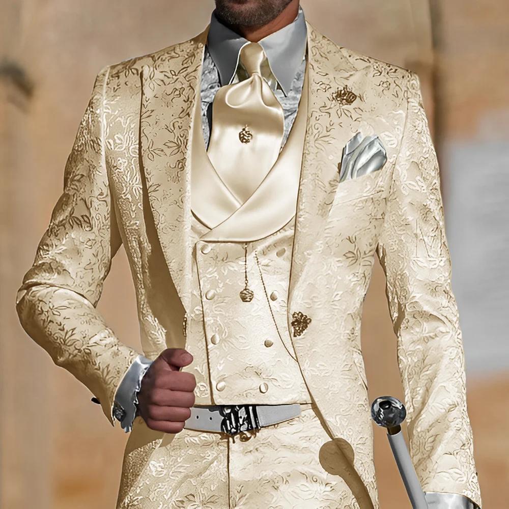 Costume Jacquard pour hommes
