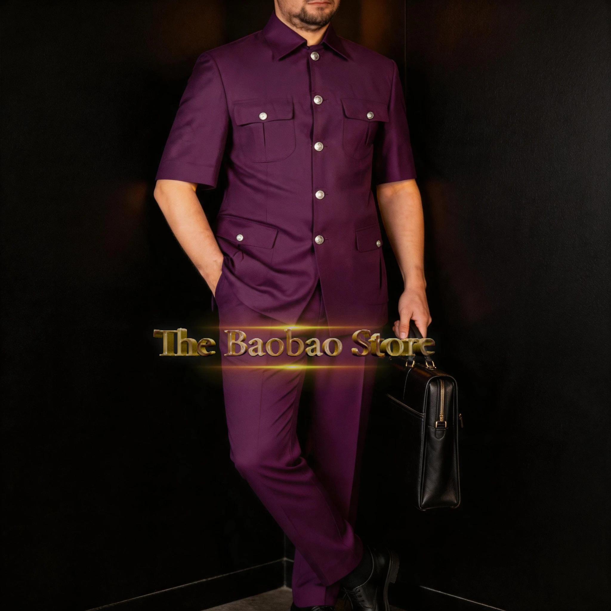 Costume noir pour homme