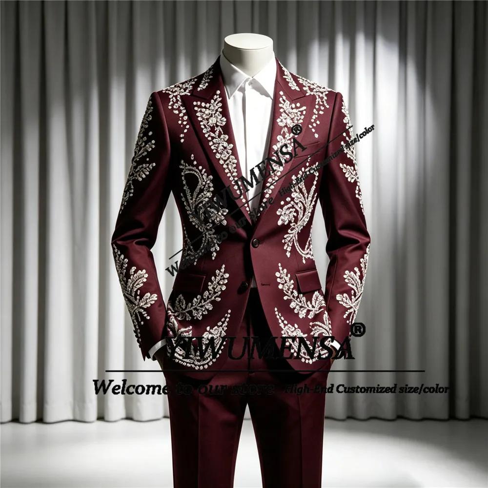 Costumes de mariage modernes pour hommes