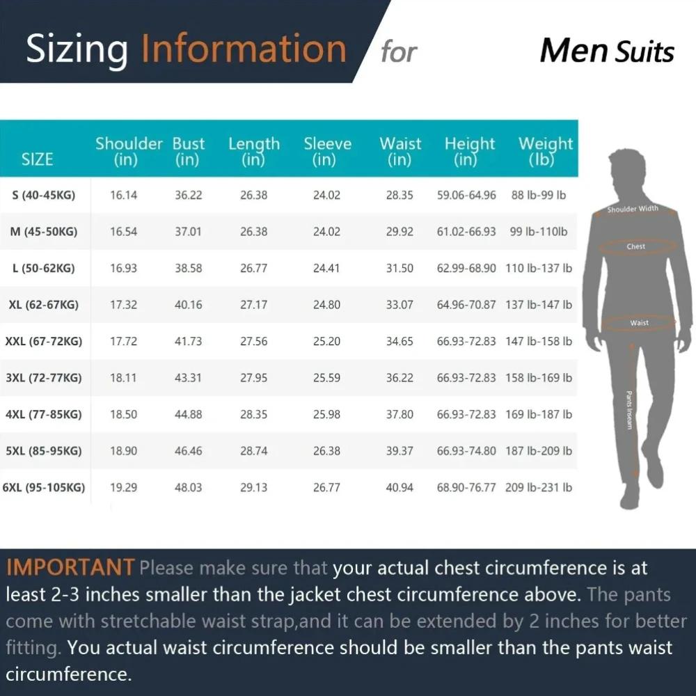 Ensemble de costume 3 pièces pour homme