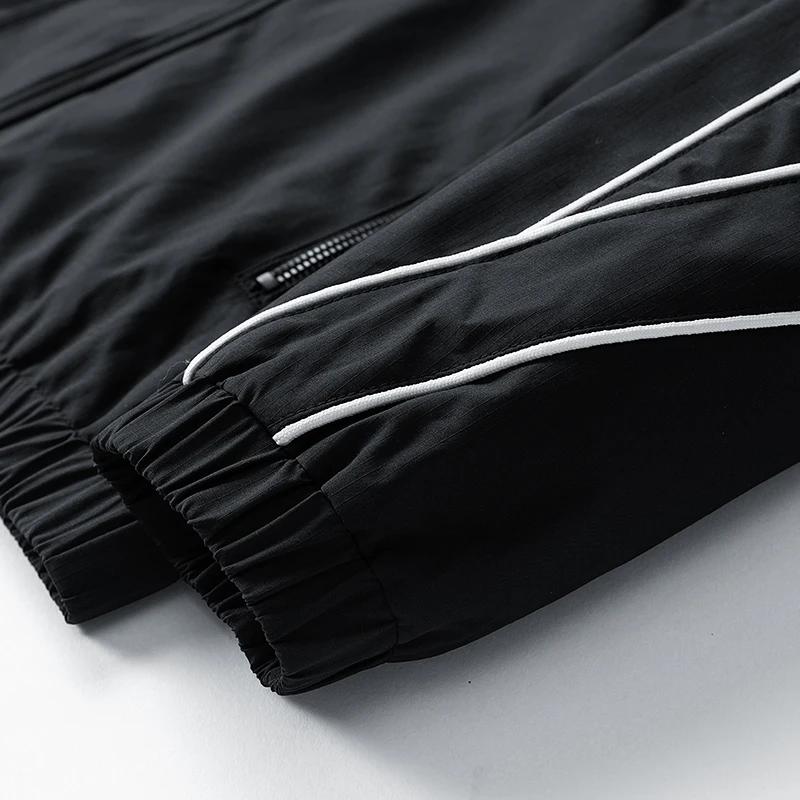 Veste pour homme imperméable à col montant
