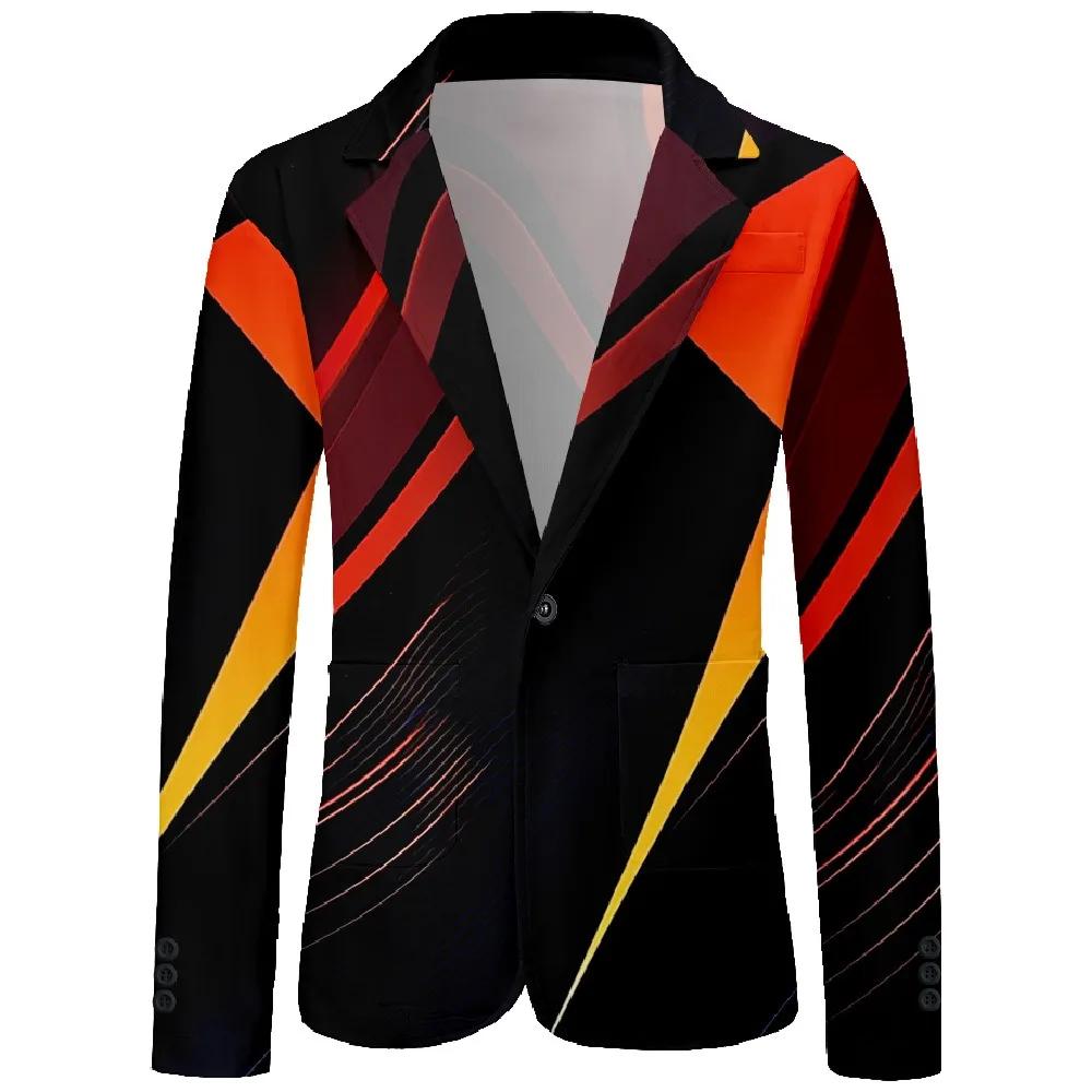 Veste de costume jaune élégante pour hommes