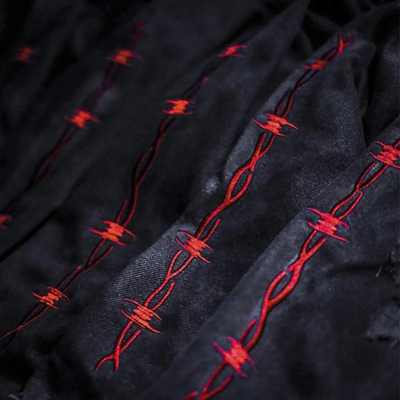 Veste en jean gothique Harajuku pour hommes