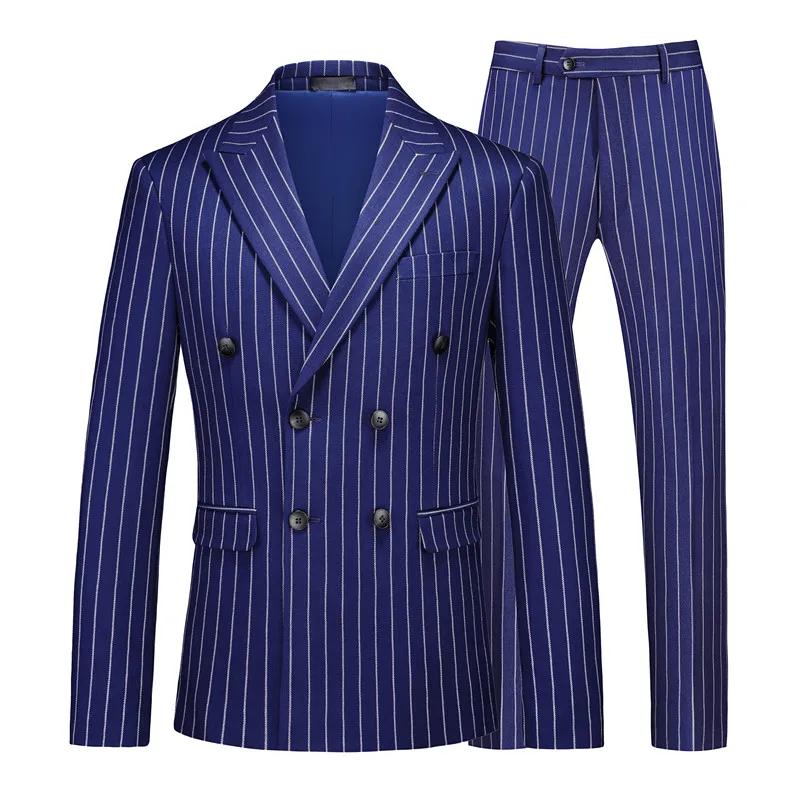 Blazers à double boutonnage pour hommes