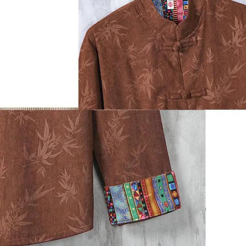 Veste en velours côtelé pour homme