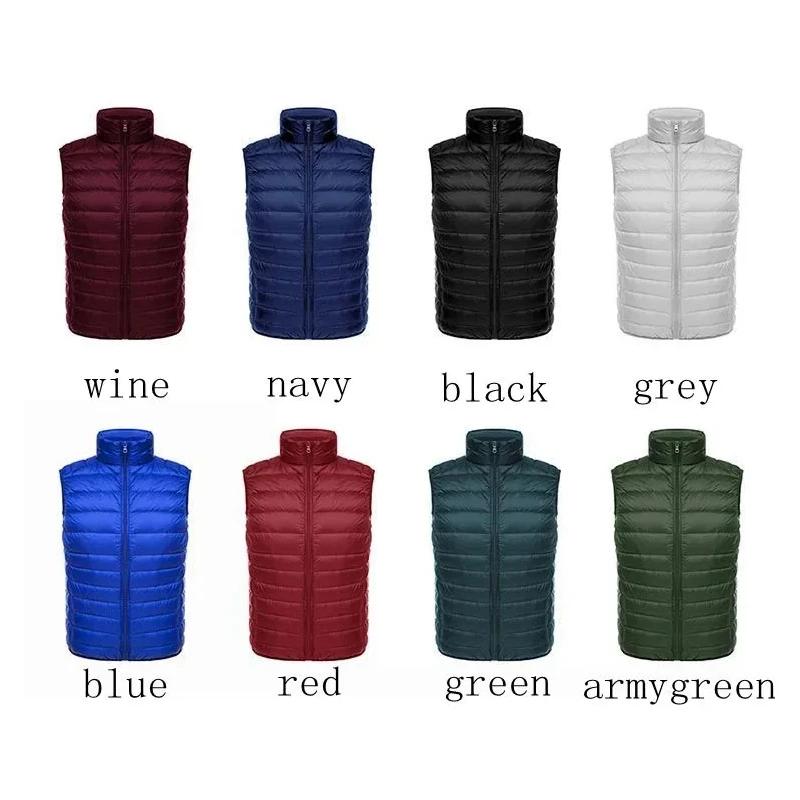 Gilet chaud sans manches pour homme