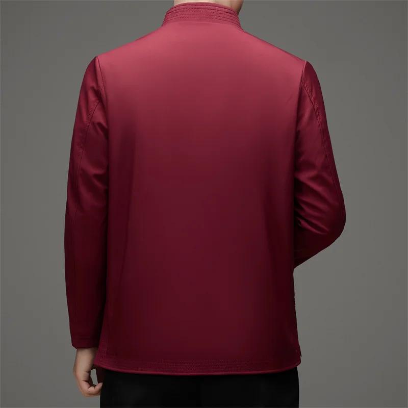 Veste de Style chinois pour hommes avec boutons de grenouille