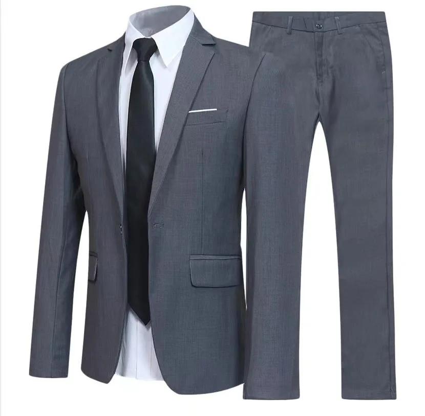 Ensemble de costume de marié de mariage décontracté pour hommes