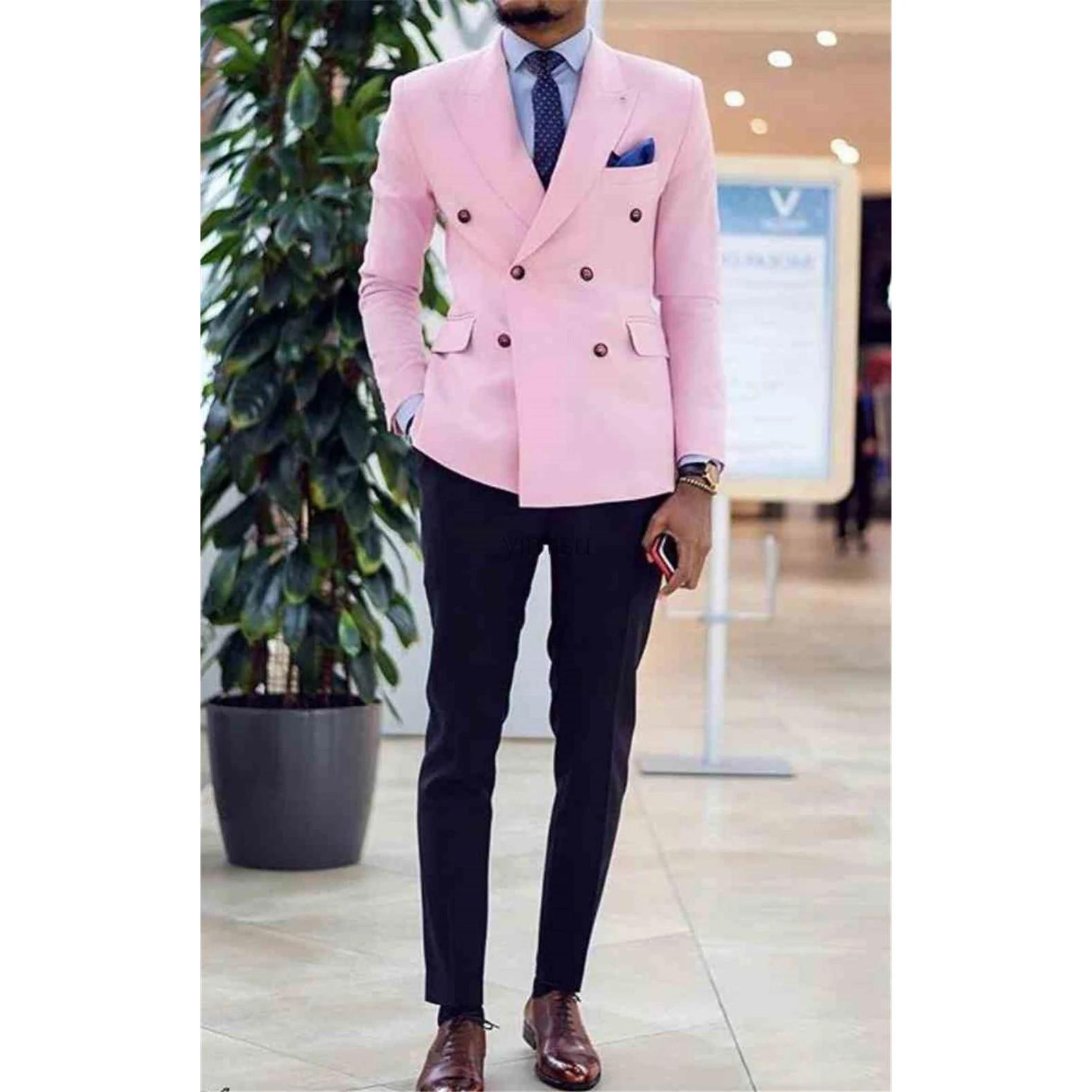 Costumes de bal rose pour hommes