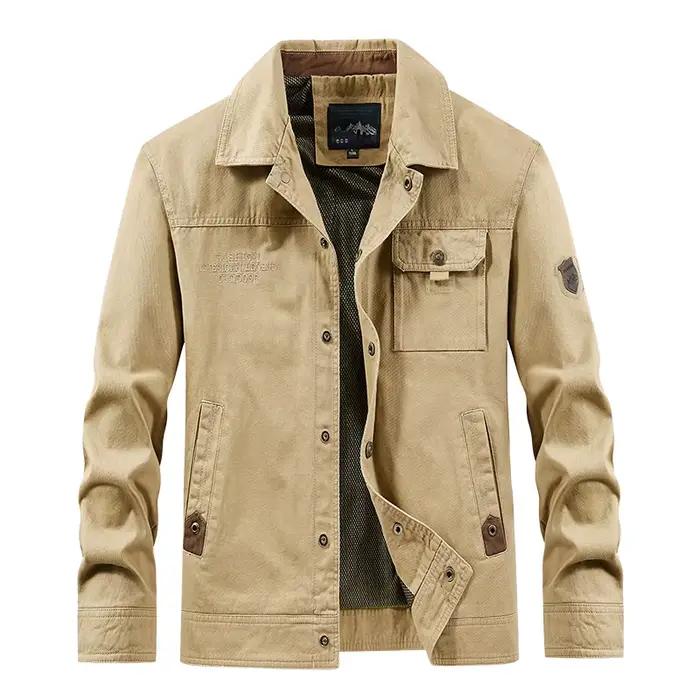 Nouvelle veste de haute qualité 2026 - Manteau décontracté polyvalent pour homme style printemps-aut