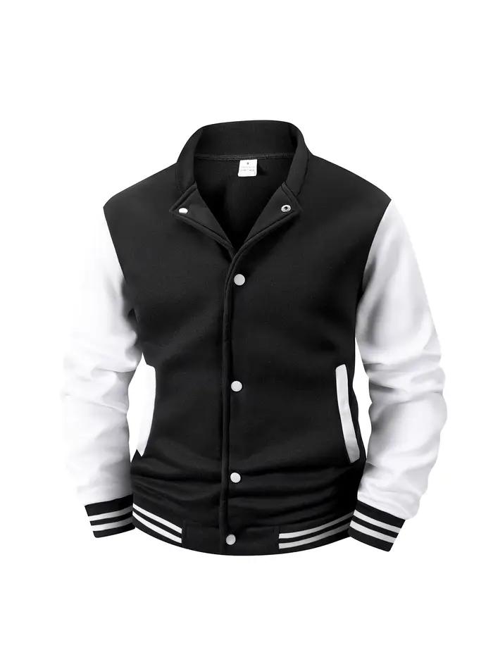 Veste universitaire doublée polaire pour hommes