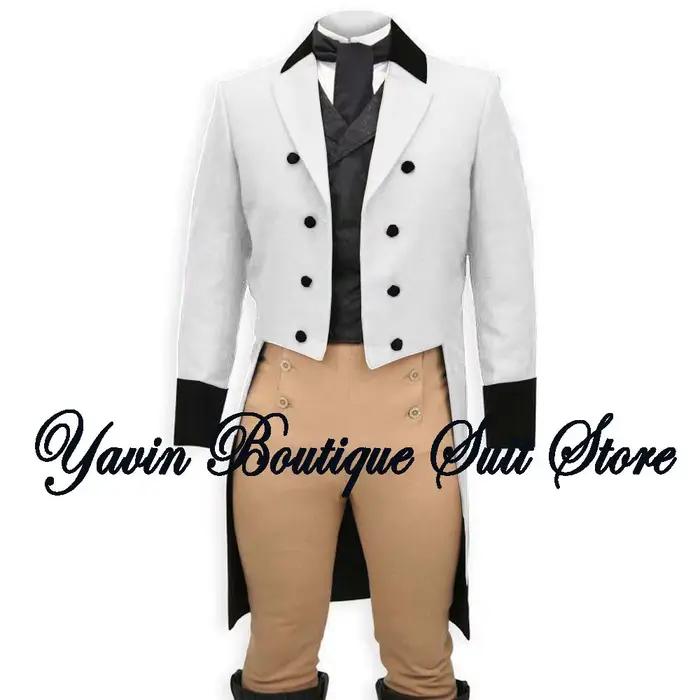 Manteau à queue d'hirondelle imbibé pour hommes